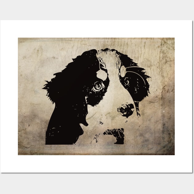 Bernese Mountain Dog Puppy Wall Art by DoggyStyles